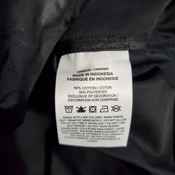 Nike Womens Sz M Sportswear Essentials M65 Jacket Over Size Black DD5985-010 NWT - Picture 9 of 13